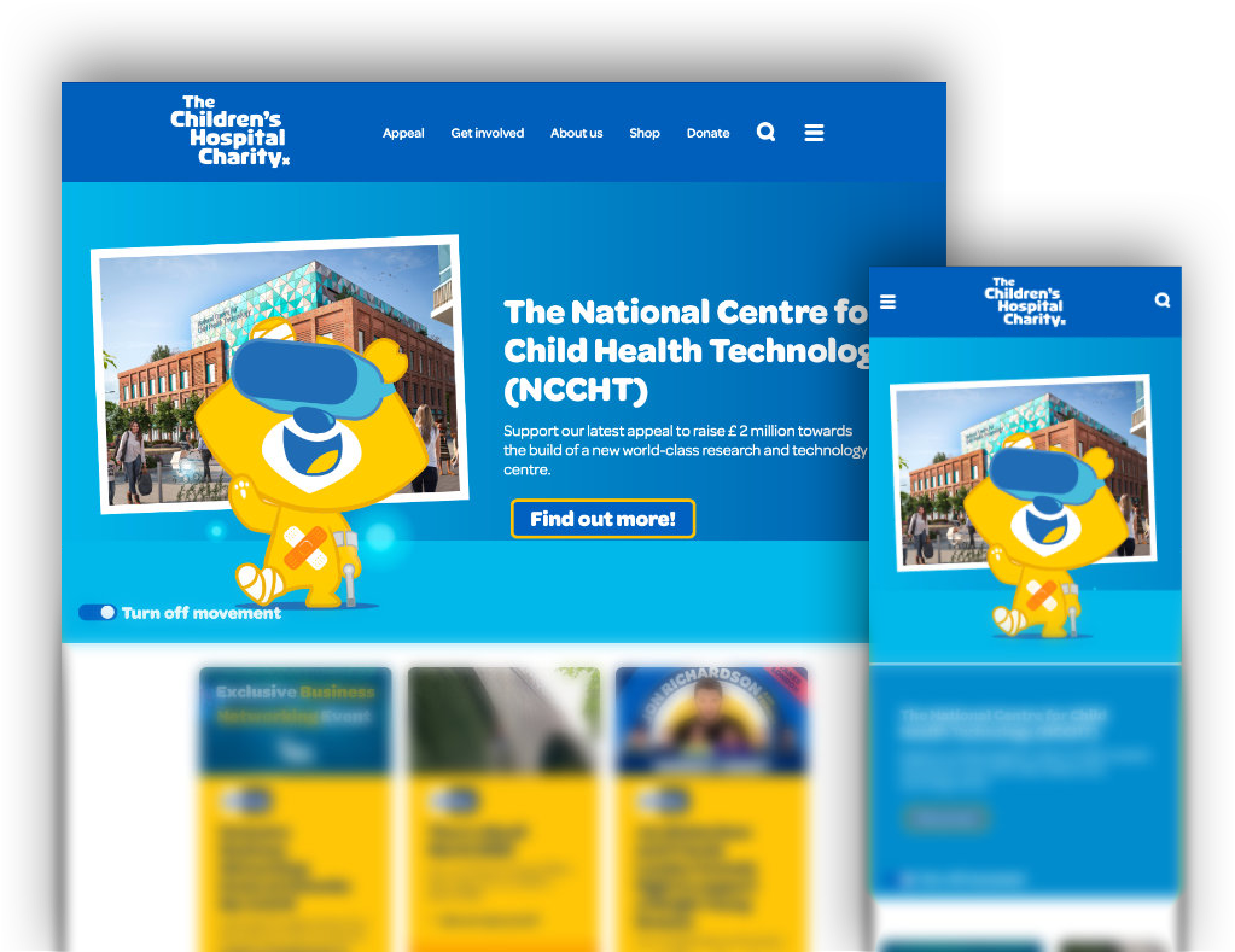 Childrens Website Visual