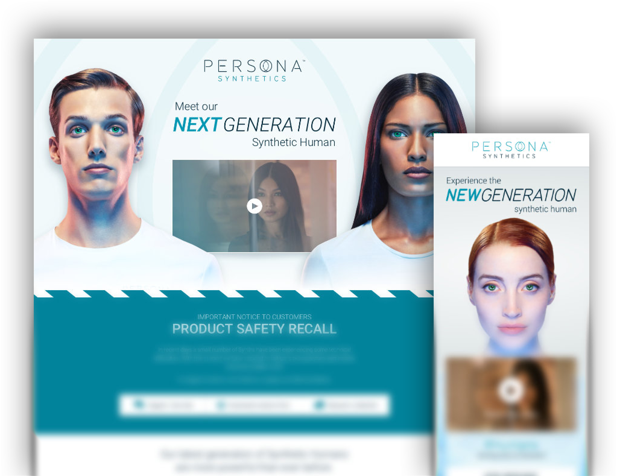 Humans Website Visual